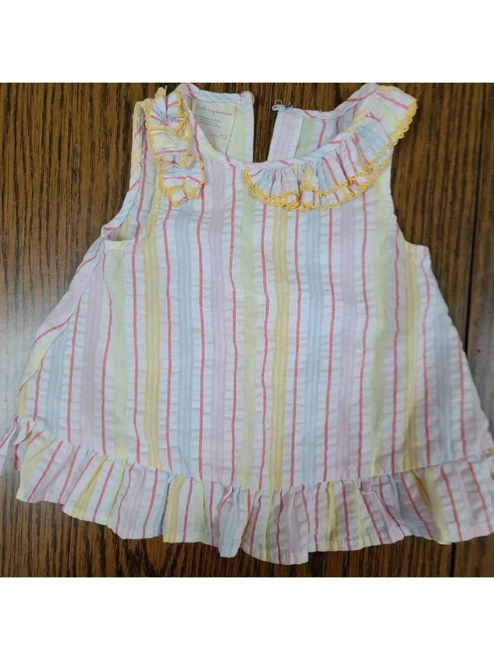 Girl's 12M 4-Piece Summer Bundle NWT Dress & Bloomers